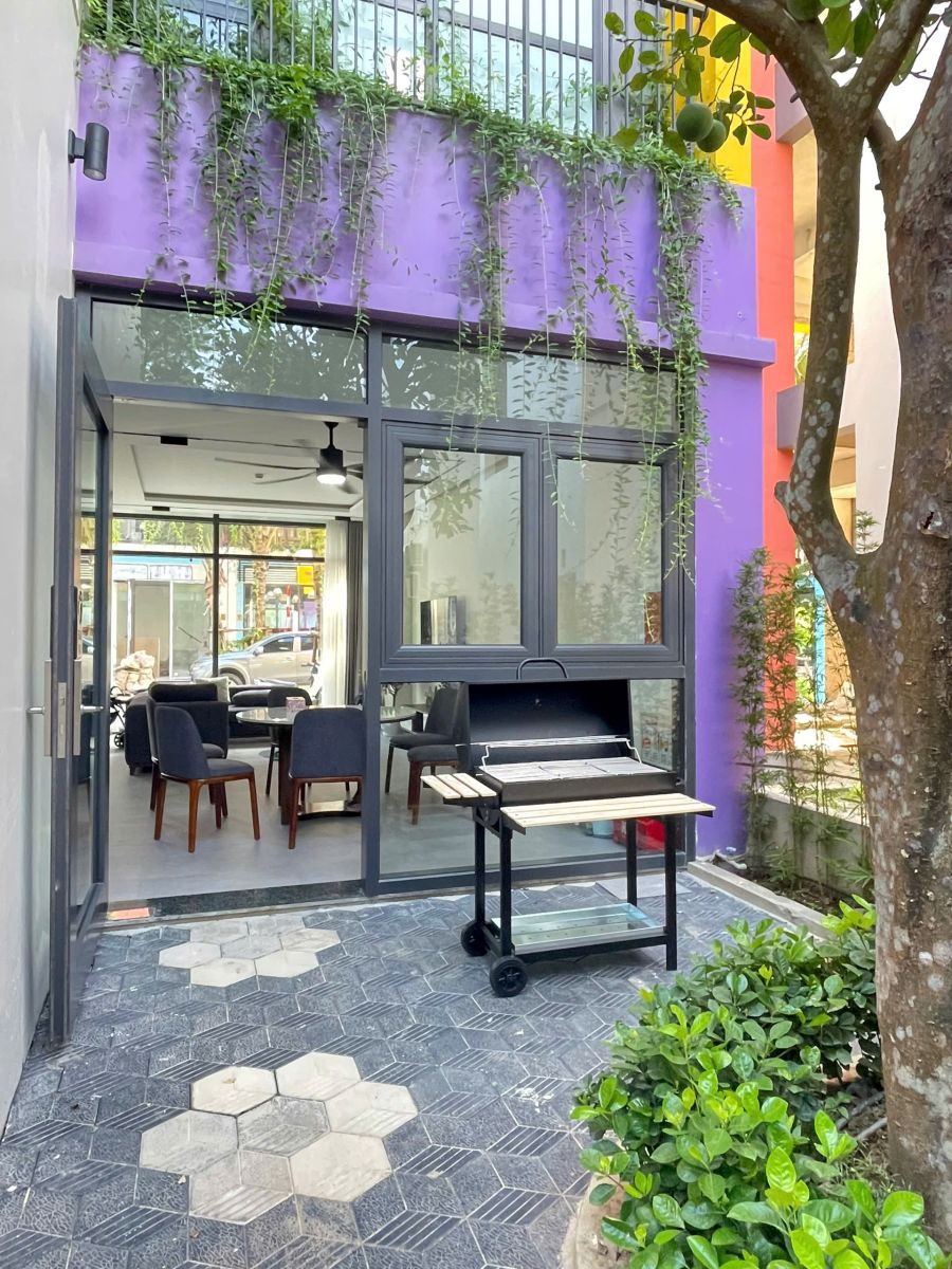 Không gian BBQ ngoài trời